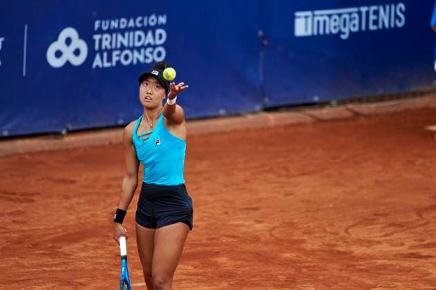 BBVA Open Internacional of Valencia on June 12, 2024 Ann Li from USA in action during the BBVA Open Internacional of Valencia on June 12, 2024 at Sporting Tenis Valencia (Valencia,BBVA Open Internacional of Valencia on June 12, 2024). Valencia Sporting Tenis Valencia Valencia Spain Copyright: xGrupoxNostresportx