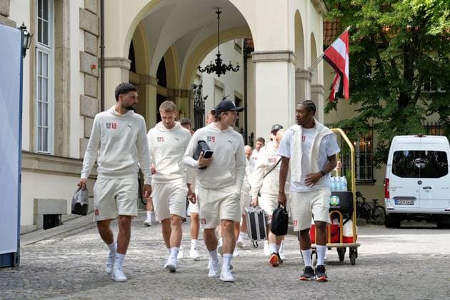 Berlin,12 06 2024,UEFA Euro 2024,Schlosshotel im Grunewald in the Grunewald district, base camp of the Austrian national soccer team,coach Ralf Rangnick