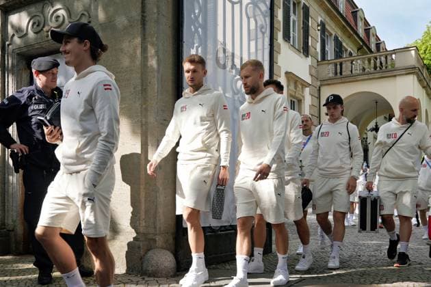 Berlin,12 06 2024,UEFA Euro 2024,Schlosshotel im Grunewald in the Grunewald district, base camp of the Austrian national soccer team,coach Ralf Rangnick