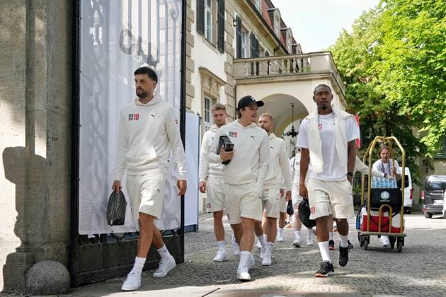 Berlin,12 06 2024,UEFA Euro 2024,Schlosshotel im Grunewald in the Grunewald district, base camp of the Austrian national soccer team,coach Ralf Rangnick