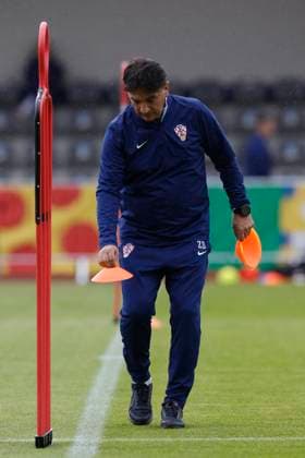 The coach of the Croatian national football team Zlatko Dalic during a training in the city of Neurupinn, their venue for Euro 2024, Germany, 12 June 2024. TRAINING OF THE CROATIA national team, Nationalteam !ACHTUNG: NUR REDAKTIONELLE NUTZUNG!  Copyright: xAlbertoxEstévezx GRAF9504 20240612-55013851661_1_20240612