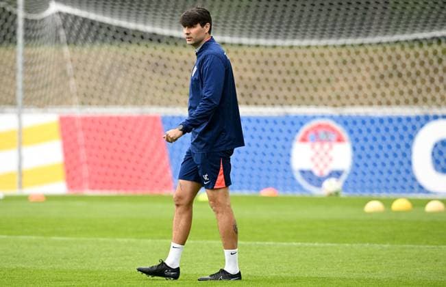 PXL_CRO football team training Croatian national football team during their training in Neuruppin, Germany on 12. June 2024. MarkoxLukunic PIXSELL