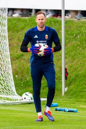 Peter Gulacsi 1, TW, Hungary GER, Public training Hungarian national team, Football, Euro, UEFA, 12 06 2024, GER, Public training Hungarian national team, Football, Euro, UEFA, 12 06 2024 Weiler im Allgaeu Copyright: xEibner-Pressefoto FlorianxWolfx EP_FWF