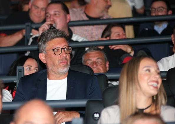 12 06 2024, Germany, Leonberg, Soccer Bundesliga, VfB in Team, movie premiere Traumpalast Leonberg, 6 pm red carpet, 7 30 talk, then movie, VfB President Claus Vogt