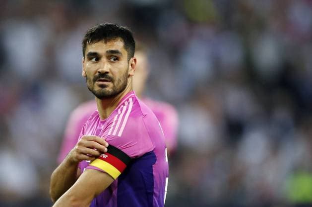 MONCHENGLADBACH - Ilkay Gundogan of Germany during the friendly Interland match between Germany and Greece at Borussia-Park on June 7, 2024 in Monchengladbach, Germany. ANP Hollandse Hoogte BART STOUTJESDIJK International Friendly, Länderspiel, Nationalmannschaft 2024 xVIxANPxSportx xBartxStoutjesdijkxIVx 500942555 originalFilename: 500942555_20240612.jpg