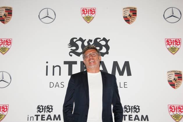 12 06 2024, Germany, Leonberg, Soccer Bundesliga, VfB in Team, movie premiere Traumpalast Leonberg, 6 pm red carpet, 7 30 talk, then movie, VfB President Claus Vogt