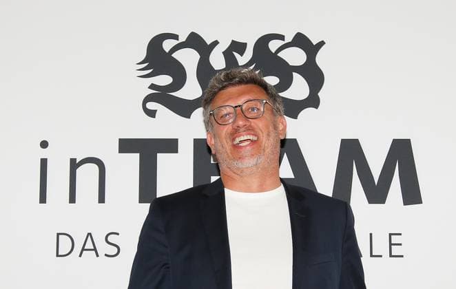 12 06 2024, Germany, Leonberg, Soccer Bundesliga, VfB in Team, movie premiere Traumpalast Leonberg, 6 pm red carpet, 7 30 talk, then movie, VfB President Claus Vogt