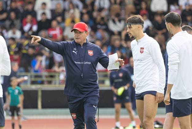 EURO 2024, Serbia national team, Training