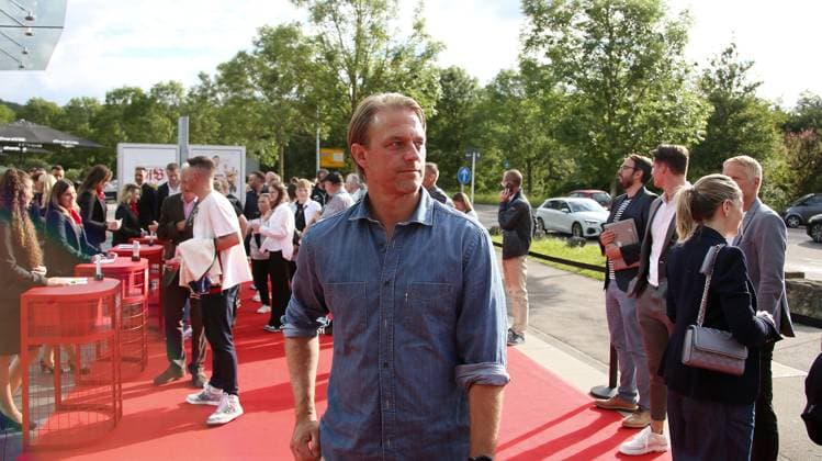 12 06 2024, Germany, Leonberg, Soccer Bundesliga, VfB in Team, movie premiere Traumpalast Leonberg, 6 pm red carpet, 7 30 talk, then movie, Timo Hildebrand