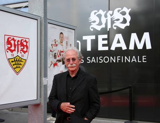 12 06 2024, Germany, Leonberg, Football Bundesliga, VfB in Team, Film premiere Traumpalast Leonberg, 6 pm red carpet, 7 30 talk, then film, Manfred Haas