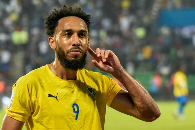 FRANCEVILLE, GABON - JUNE 11: Pierre-Emerick Aubameyang of Gabon during the 2026 FIFA World Cup, WM, Weltmeisterschaft, Fussball Qualifier match between Gabon and Gambia at Stade De Franceville on June 11, 2024 in Franceville, Gabon. Photo by Moussavou Aristide Copyright: xx