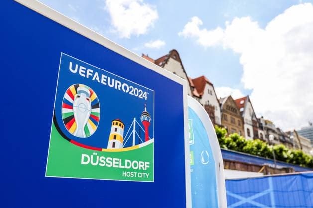 EURO 2024, Düsseldorf fan zone, preparations