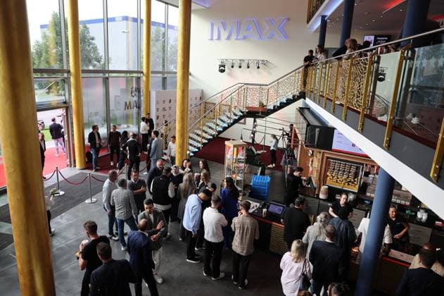12 06 24 VfB Stuttgart Premiere event documentary VfBinTeam as cinema film Germany, Leonberg, 12 06 2024, Football, Bundesliga, VfB Stuttgart, Premiere event documentary VfBinTeam as cinema film at Traumpalast Kino Leonberg
