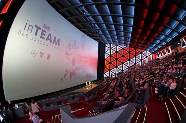 12 06 24 VfB Stuttgart Premiere event documentary VfBinTeam as cinema film Germany, Leonberg, 12 06 2024, Football, Bundesliga, VfB Stuttgart, Premiere event documentary VfBinTeam as cinema film at Traumpalast Kino Leonberg