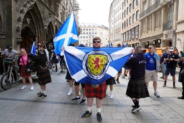 EURO 2024, Scotland national team, fans in Munich