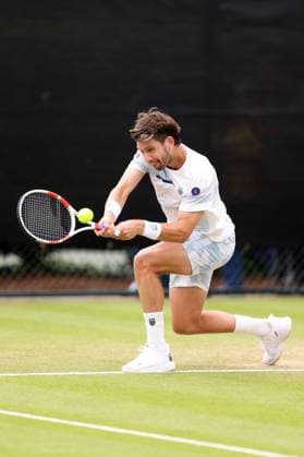 Cameron Norrie during a round of 16 match against Jack Pinnington Jones Rothesay Open Nottingham, Day 4, Tennis, Lexus Nottingham Tennis Centre, Nottingham, UK - 13 June 2024  Copyright: xRyanxBrowne Shutterstockx 14523730d