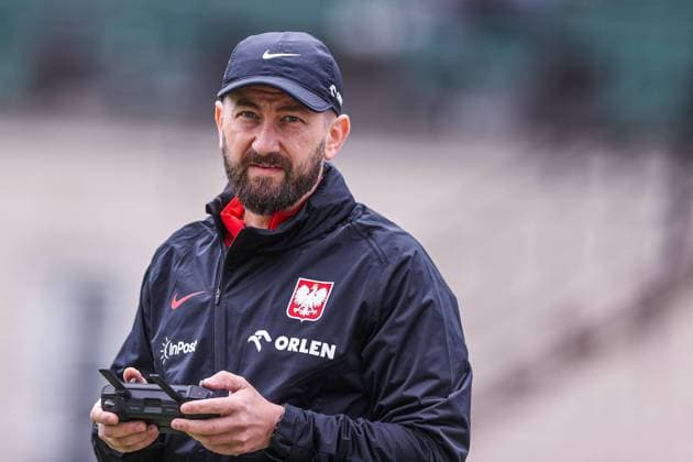 EURO 2024, Nationalteam Polen, Training 13.06.2024 HANNOVER, NIEMCY PILKA NOZNA (FOOTBALL) UEFA EURO, EM, Europameisterschaft,Fussball 2024 - CENTRUM TRENINGOWE REPREZENTACJI POLSKI - HANNOVER 96 ACADEMIE KONFERENCJA PRASOWA I TRENING REPREZENTACJI POLSKI NZ JAKUB REJMONIAK FOTO LUKASZ GROCHALA CYFRASPORT NEWSPIX.PL --- Newspix.pl  20240613CSLG0046