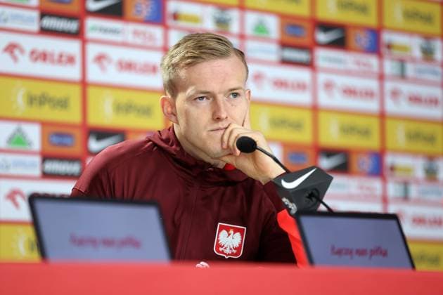 HANOWER 13.06.2024 KONFERENCJA PRASOWA REPREZENTACJI POLSKI NA EURO 2024 --- POLISH FOOTBALL national team, Nationalteam press conference, PK, Pressekonferenz ON EURO 2024 IN HANOVER KAROL SWIDERSKI FOT. PIOTR KUCZA FOTOPYK NEWSPIX.PL --- Newspix.pl  240613PYK013