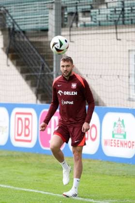 EURO 2024, Nationalteam Polen, Training HANOWER 13.06.2024 TRENING REPREZENTACJI POLSKI NA EURO 2024 --- POLISH FOOTBALL national team, Nationalteam TRAINING SESSION ON EURO 2024 IN HANOVER SEBASTIAN WALUKIEWICZ FOT. PIOTR KUCZA FOTOPYK NEWSPIX.PL --- Newspix.pl  240613PYK040