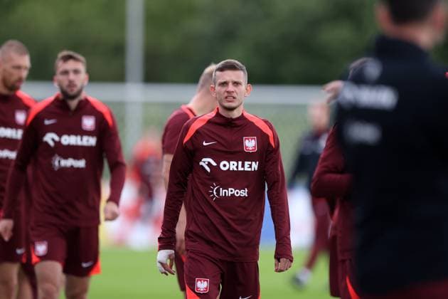 EURO 2024, Nationalteam Polen, Training HANOWER 13.06.2024 TRENING REPREZENTACJI POLSKI NA EURO 2024 --- POLISH FOOTBALL national team, Nationalteam TRAINING SESSION ON EURO 2024 IN HANOVER SEBASTIAN SZYMANSKI FOT. PIOTR KUCZA FOTOPYK NEWSPIX.PL --- Newspix.pl  240613PYK071