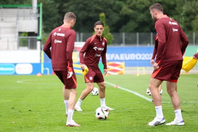 EURO 2024, Nationalteam Polen, Training HANOWER 13.06.2024 TRENING REPREZENTACJI POLSKI NA EURO 2024 --- POLISH FOOTBALL national team, Nationalteam TRAINING SESSION ON EURO 2024 IN HANOVER KACPER URBANSKI FOT. PIOTR KUCZA FOTOPYK NEWSPIX.PL --- Newspix.pl  240613PYK088