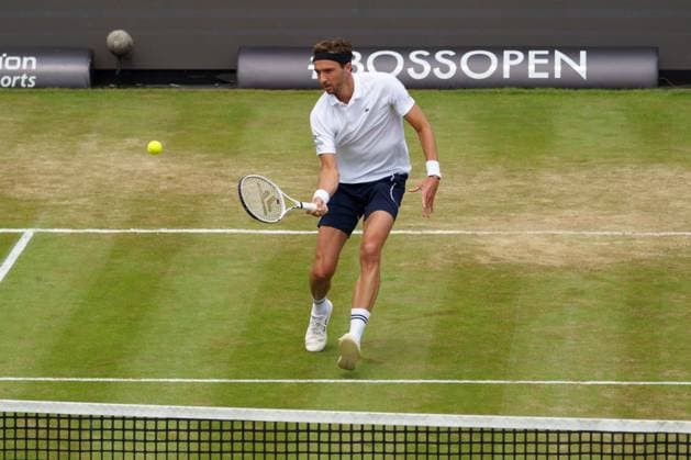 BOSS Open ATP 250 2024 Stuttgart, 13 06 2024 Arthur Rinderknech FRA, France BOSS Open 2024, ATP 250, TC Weissenhof grounds on 13 06 2024, Stuttgart Copyright: xBEAUTIFULxSPORTSx Pajonkx
