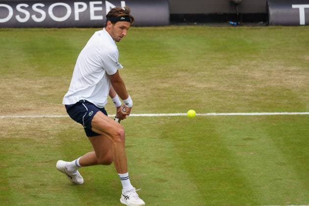 BOSS Open ATP 250 2024 Stuttgart, 13 06 2024 Arthur Rinderknech FRA, France BOSS Open 2024, ATP 250, TC Weissenhof grounds on 13 06 2024, Stuttgart Copyright: xBEAUTIFULxSPORTSx Pajonkx