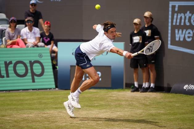 BOSS Open ATP 250 2024 Stuttgart, 13 06 2024 Arthur Rinderknech FRA, France BOSS Open 2024, ATP 250, TC Weissenhof grounds on 13 06 2024, Stuttgart Copyright: xBEAUTIFULxSPORTSx Pajonkx