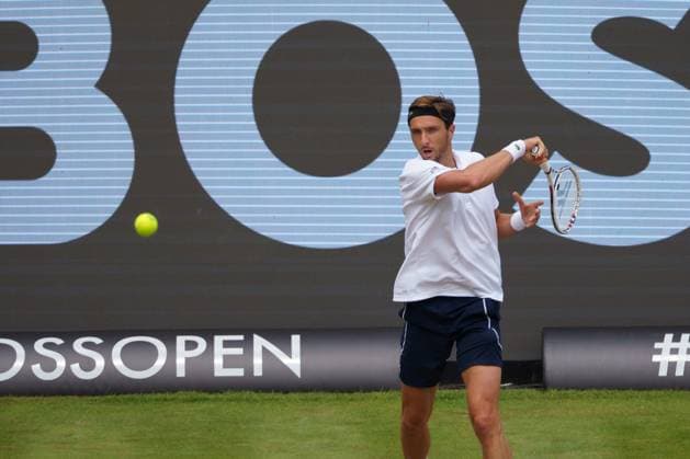 BOSS Open ATP 250 2024 Stuttgart, 13 06 2024 Arthur Rinderknech FRA, France BOSS Open 2024, ATP 250, TC Weissenhof grounds on 13 06 2024, Stuttgart Copyright: xBEAUTIFULxSPORTSx Pajonkx