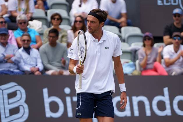 BOSS Open ATP 250 2024 Stuttgart, 13 06 2024 Arthur Rinderknech FRA, France BOSS Open 2024, ATP 250, TC Weissenhof grounds on 13 06 2024, Stuttgart Copyright: xBEAUTIFULxSPORTSx Pajonkx