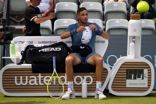 BOSS Open ATP 250 2024 Stuttgart, 13 06 2024 Jan Lennard Struff GER, Germany BOSS Open 2024, ATP 250, TC Weissenhof grounds on 13 06 2024, Stuttgart Copyright: xBEAUTIFULxSPORTSx Pajonkx