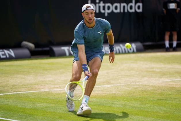 BOSS Open ATP 250 2024 Stuttgart, 13 06 2024 Jan Lennard Struff GER, Germany BOSS Open 2024, ATP 250, TC Weissenhof grounds on 13 06 2024, Stuttgart Copyright: xBEAUTIFULxSPORTSx Pajonkx