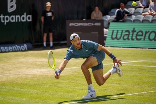 BOSS Open ATP 250 2024 Stuttgart, 13 06 2024 Jan Lennard Struff GER, Germany BOSS Open 2024, ATP 250, TC Weissenhof grounds on 13 06 2024, Stuttgart Copyright: xBEAUTIFULxSPORTSx Pajonkx
