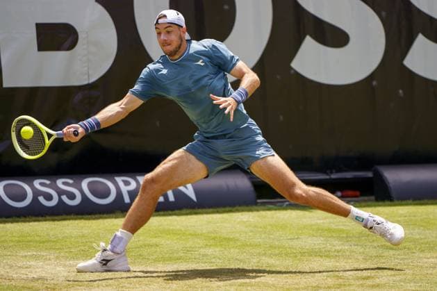 BOSS Open ATP 250 2024 Stuttgart, 13 06 2024 Jan Lennard Struff GER, Germany BOSS Open 2024, ATP 250, TC Weissenhof grounds on 13 06 2024, Stuttgart Copyright: xBEAUTIFULxSPORTSx Pajonkx