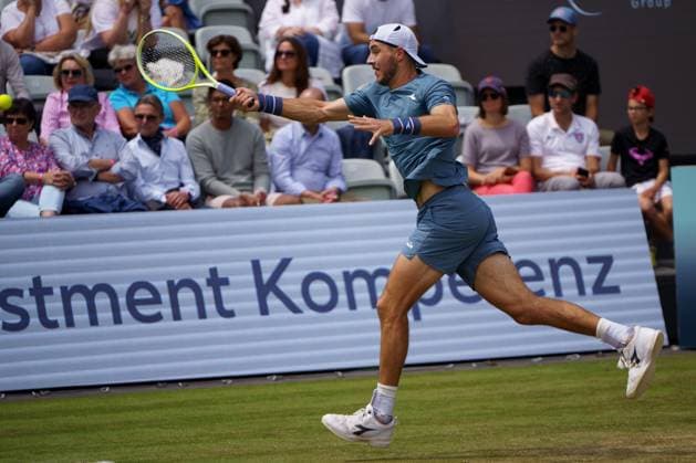 BOSS Open ATP 250 2024 Stuttgart, 13 06 2024 Jan Lennard Struff GER, Germany BOSS Open 2024, ATP 250, TC Weissenhof grounds on 13 06 2024, Stuttgart Copyright: xBEAUTIFULxSPORTSx Pajonkx