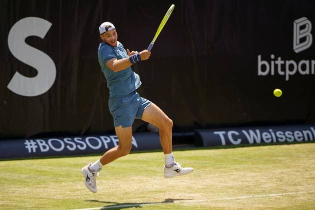 BOSS Open ATP 250 2024 Stuttgart, 13 06 2024 Jan Lennard Struff GER, Germany BOSS Open 2024, ATP 250, TC Weissenhof grounds on 13 06 2024, Stuttgart Copyright: xBEAUTIFULxSPORTSx Pajonkx