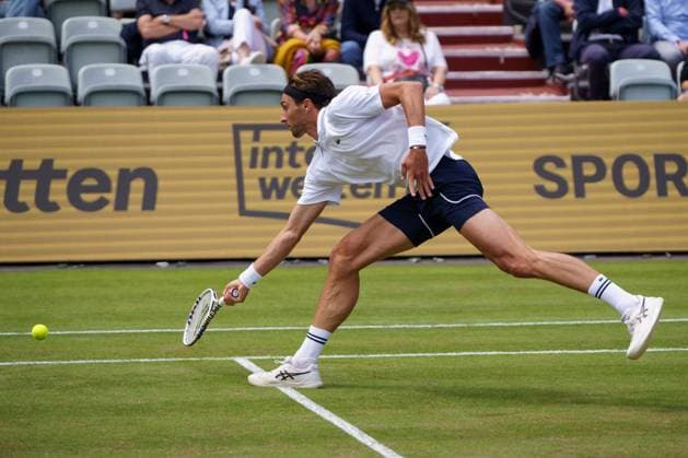 BOSS Open ATP 250 2024 Stuttgart, 13 06 2024 Arthur Rinderknech FRA, France BOSS Open 2024, ATP 250, TC Weissenhof grounds on 13 06 2024, Stuttgart Copyright: xBEAUTIFULxSPORTSx Pajonkx