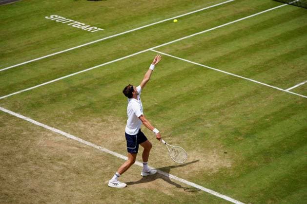 BOSS Open ATP 250 2024 Stuttgart, 13 06 2024 Arthur Rinderknech FRA, France BOSS Open 2024, ATP 250, TC Weissenhof grounds on 13 06 2024, Stuttgart Copyright: xBEAUTIFULxSPORTSx Pajonkx