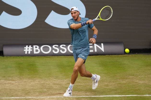 BOSS Open ATP 250 2024 Stuttgart, 13 06 2024 Jan Lennard Struff GER, Germany BOSS Open 2024, ATP 250, TC Weissenhof grounds on 13 06 2024, Stuttgart Copyright: xBEAUTIFULxSPORTSx Pajonkx