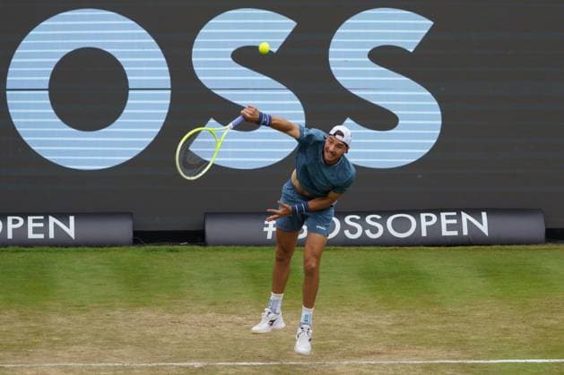 BOSS Open ATP 250 2024 Stuttgart, 13 06 2024 Jan Lennard Struff GER, Germany BOSS Open 2024, ATP 250, TC Weissenhof grounds on 13 06 2024, Stuttgart Copyright: xBEAUTIFULxSPORTSx Pajonkx