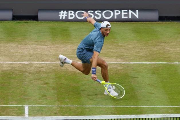 BOSS Open ATP 250 2024 Stuttgart, 13 06 2024 Jan Lennard Struff GER, Germany BOSS Open 2024, ATP 250, TC Weissenhof grounds on 13 06 2024, Stuttgart Copyright: xBEAUTIFULxSPORTSx Pajonkx