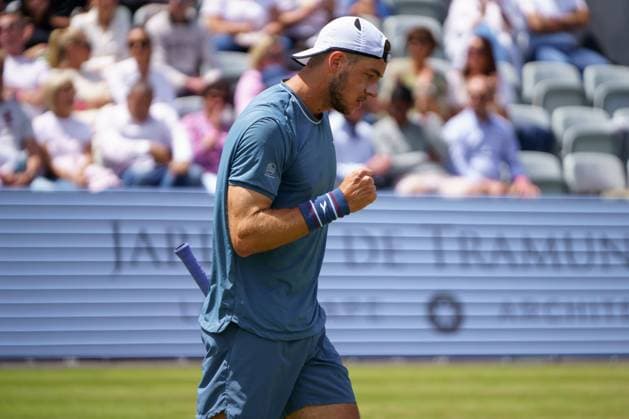 BOSS Open ATP 250 2024 Stuttgart, 13 06 2024 Jan Lennard Struff GER, Germany BOSS Open 2024, ATP 250, TC Weissenhof grounds on 13 06 2024, Stuttgart Copyright: xBEAUTIFULxSPORTSx Pajonkx