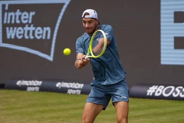 BOSS Open ATP 250 2024 Stuttgart, 13 06 2024 Jan Lennard Struff GER, Germany BOSS Open 2024, ATP 250, TC Weissenhof grounds on 13 06 2024, Stuttgart Copyright: xBEAUTIFULxSPORTSx Pajonkx
