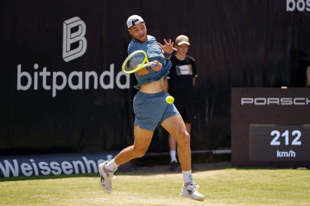 BOSS Open ATP 250 2024 Stuttgart, 13 06 2024 Jan Lennard Struff GER, Germany BOSS Open 2024, ATP 250, TC Weissenhof grounds on 13 06 2024, Stuttgart Copyright: xBEAUTIFULxSPORTSx Pajonkx