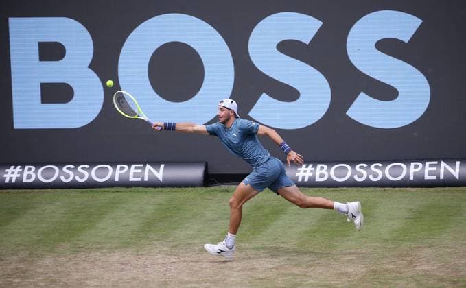BAU 13 06 2024 Stuttgart Tennis Boss Open, Jan Lennard Struff GER