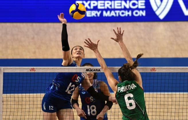 Volleyball, Women, Nations League, Bulgaria - Thailand