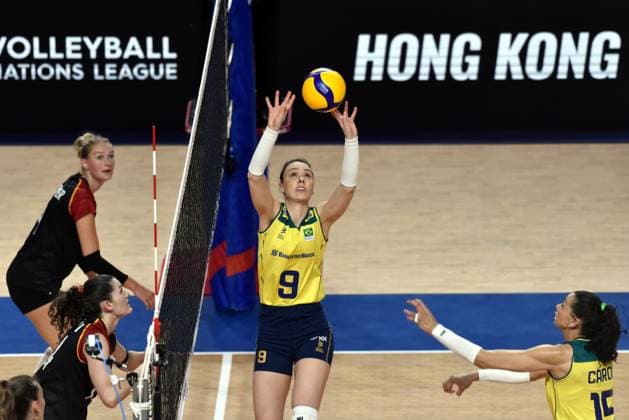 Volleyball, Women, Nations League, Germany - Brazil