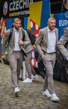 Czech national football team Czech national football player goalkeeper Jindrich Stanek on arrival at the Hamburg quarters for the start of Euro 2024, Germany Copyright: xNikolaixKislichkox 6M6A8659