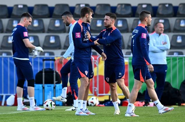 PXL_CRO football training Croatian national football team during their training session in Neuruppin, Germany on 13. June 2024. MarkoxLukunic PIXSELL