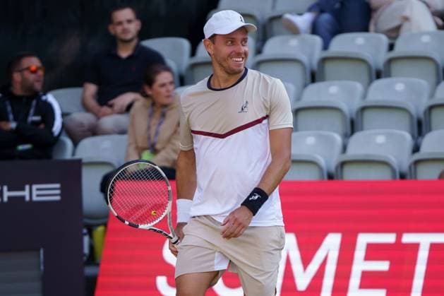 BOSS Open ATP 250 2024 Stuttgart, 13 06 2024 James Duckworth AUS, Australia BOSS Open 2024, ATP 250, TC Weissenhof grounds on 13 06 2024, Stuttgart Copyright: xBEAUTIFULxSPORTSx Pajonkx